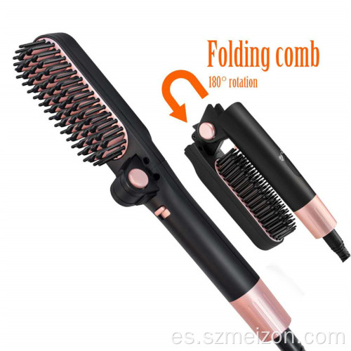 Enderezadora de barba inalámbrica portátil Hair Styler para hombres